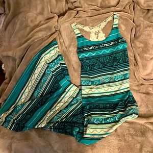 Maxi Dress with Lace on back